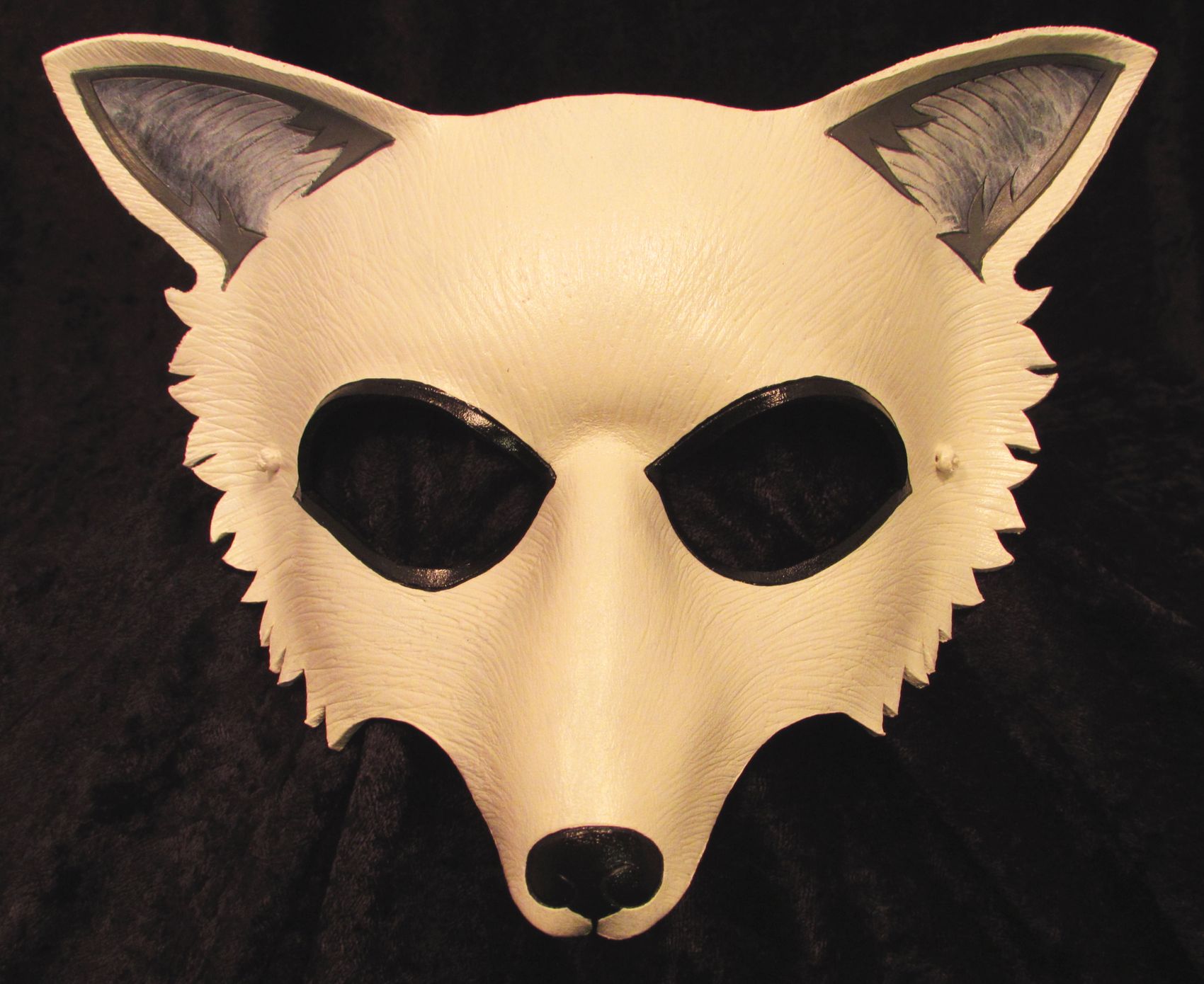 Arctic fox mask.