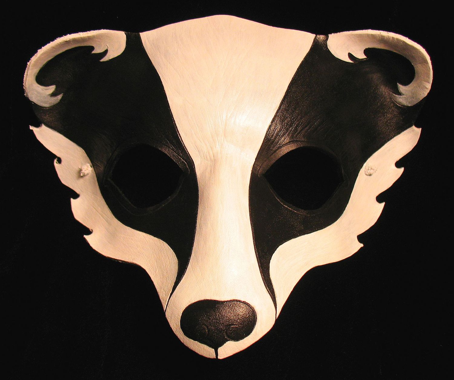 European badger mask.
