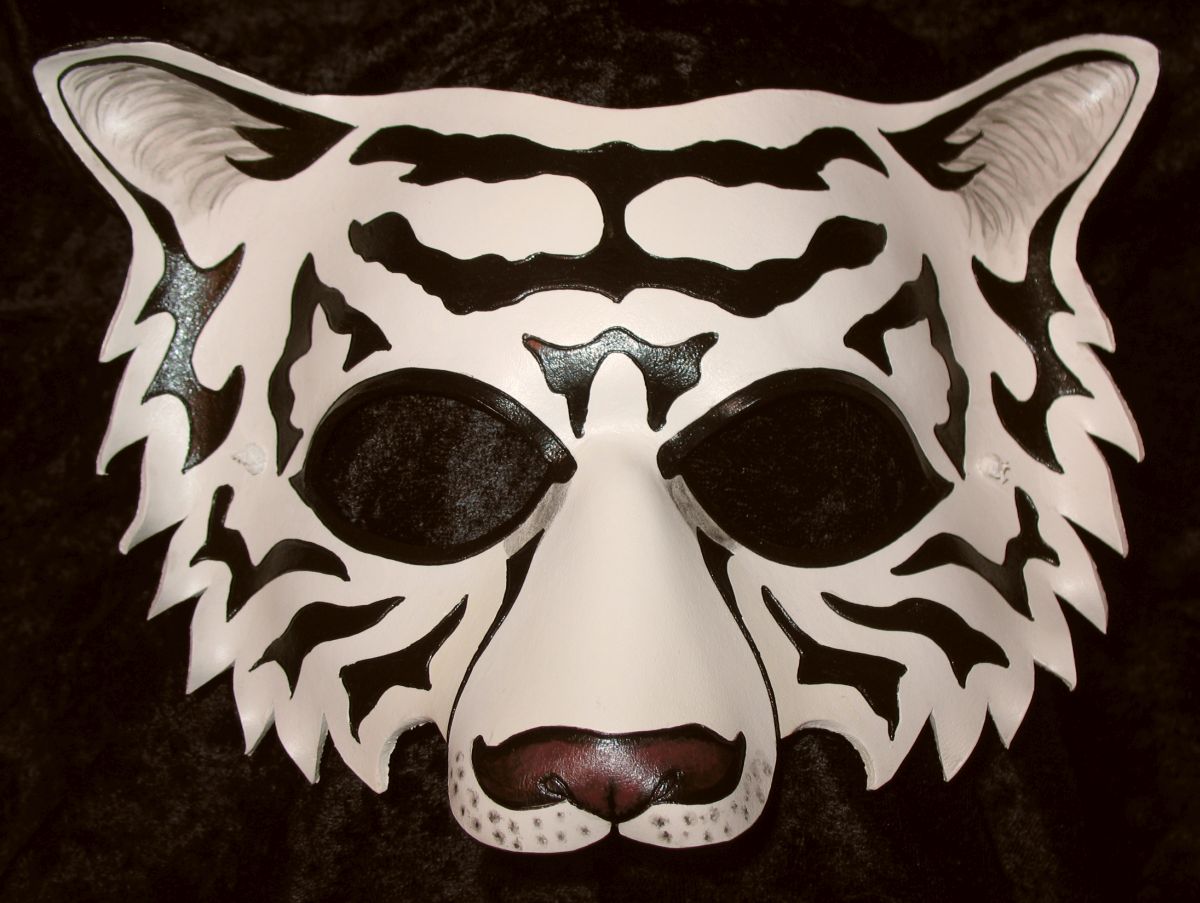 White tiger mask.